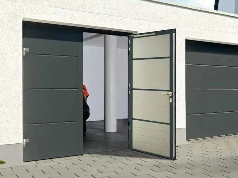 Qu'est ce qu'une porte de garage battante