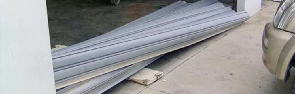 les pannes des rideaux métalliques à 91440