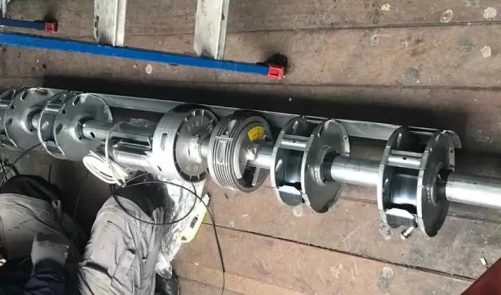 remplacement moteur rideau métallique