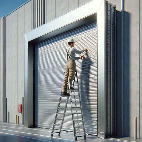 Changement axe rideau métallique Villabé 91100