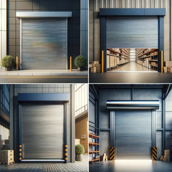 Installation rideau métallique Villabé 91100