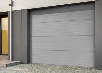 porte sectionnelle en aluminium